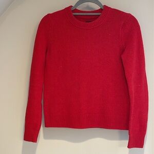 Cozy Crewneck Red Sweater